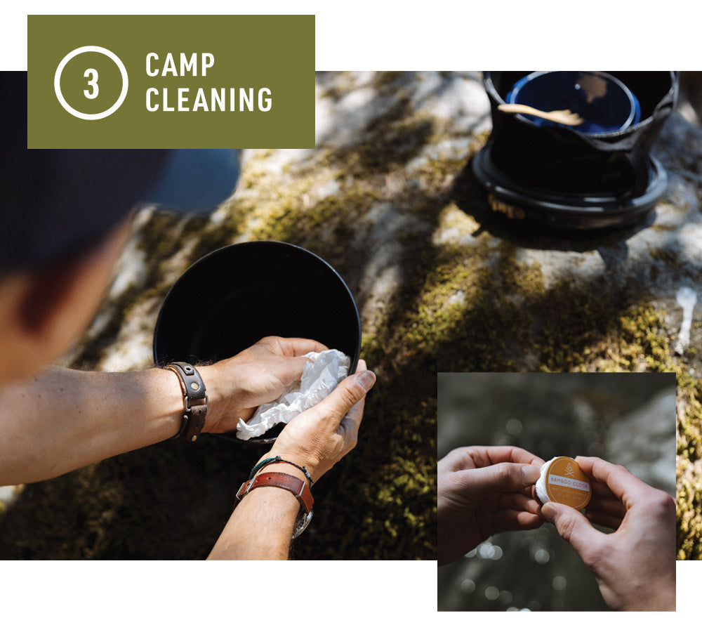 Bamboo Cloth - Camp Cleaning